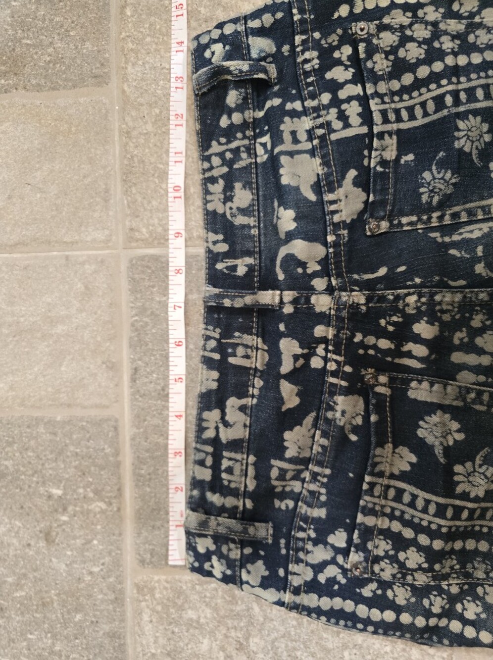 NWOT Free People Low Rise Flare Bell Bottom Jeans Cotton Mantra Hippie Blue 25 - Picture 8 of 13